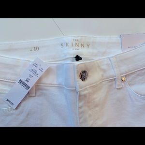 White House Black Market White Jean